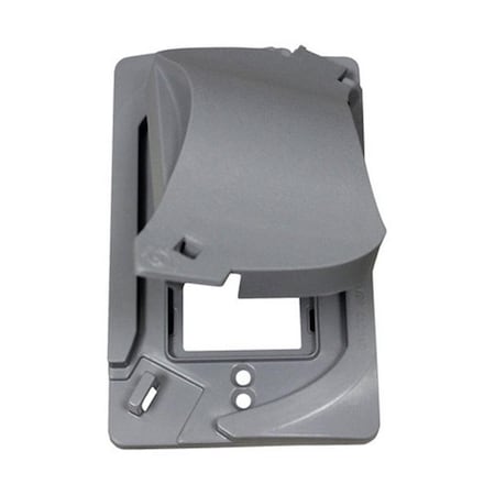 Gizmo Electrical Box Cover, 1 Gang, Rectangular GI613312